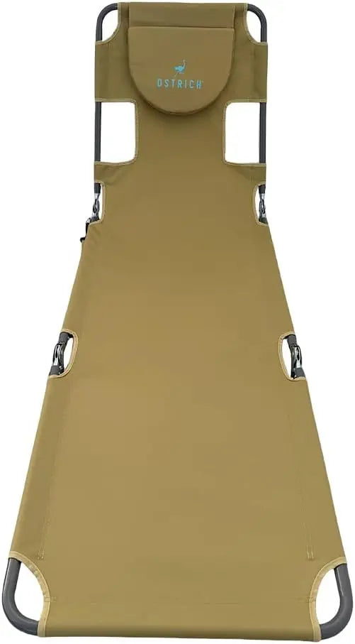 Beach Lounge Chair Folding Reclining Outdoor Portable Chaise Lounger