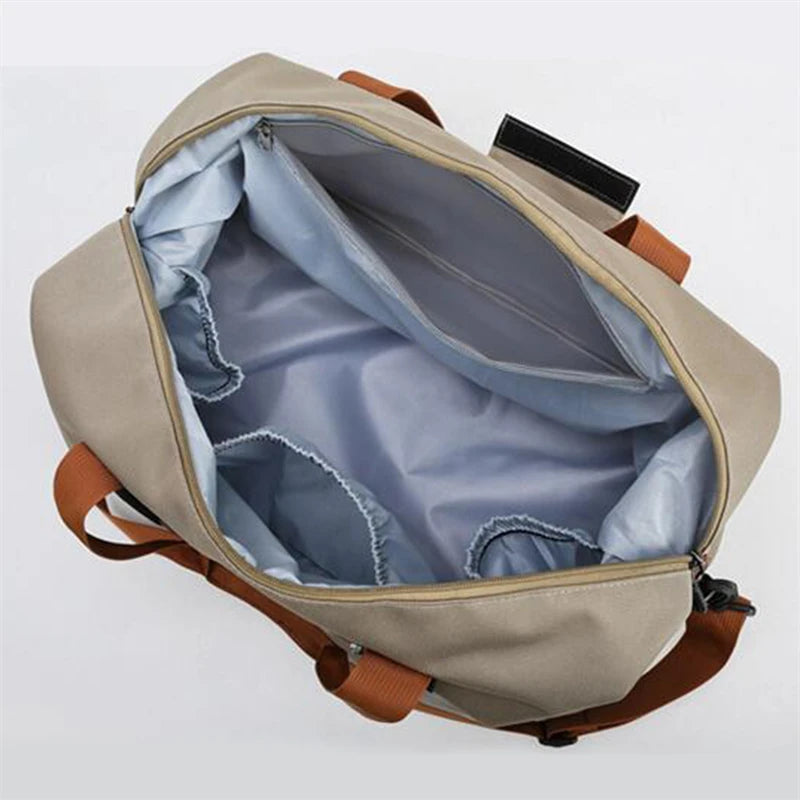 Travel Bag With Dry Wet Separation For Short Distance Trips