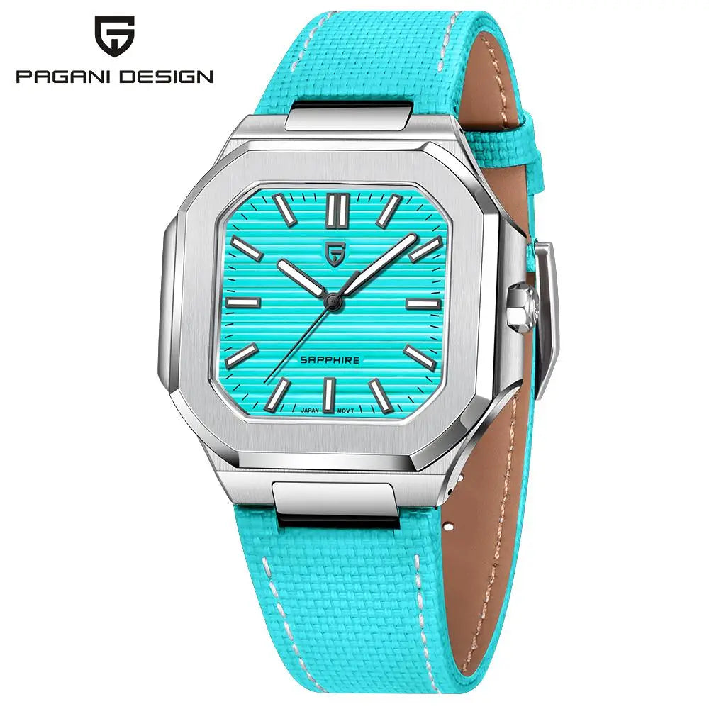 Pagani Design Men's Quartz Wristwatch 10 Bar Waterproof Stainless Steel